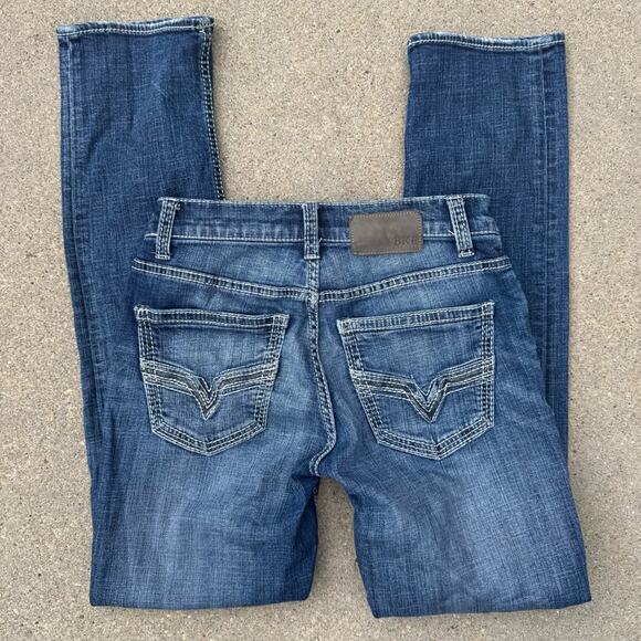 Buckle BKE Alec 27x32 Straight Stretch Blue Jeans ABS5123 - Picture 1 of 9